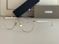 Erkekler için Optik Gözlükler Kadınlar Retro 125 Stil Anti-Mavi Lens Plakası Tam Çerçeve Kutu