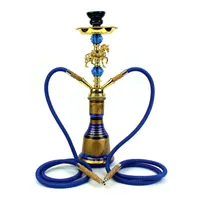 OUTROS ACESSￓRIOS DE SMAￇO FACTORY Fonte Arabian Hookah Tube Complete Set Bar Double Animal Hookah Acess￳rios para fumantes