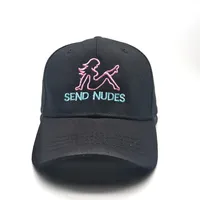 أرسل Nudes Snapback Cap Catball Cap للرجال نساء قابلة للتعديل الهيب هوب أبي قبعة العظام Garros Casquette2904
