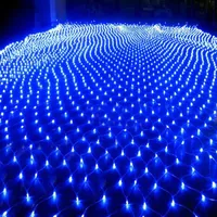 LED String Net Lights Deckung 2x3m 4x6m Weihnachtsgirlande Fairy Weihnachtsfeier Garten Hochzeit Dekoration Mesh Light261m