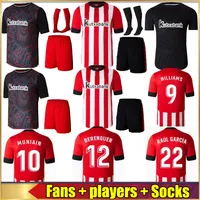 22 23 T-shirt de football de football pour enfants adultes de Bilbao Soccer Jersey