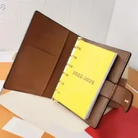 Designer not book notepad luxury Business card holder tickler file wordpad Leather loose-leaf notebook high-end note notepad meeting me263S