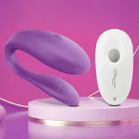 Наборы аксессуаров для ванной комнаты Wevibe Unite Пары для взрослых пары вибрации носимые яичные яичные силиконовые силиконовые стимуляторной стимулятор