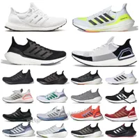 Toppkvalitet Casual Shoes Ultraboosts 20 UB 4.0 Orca Ash Pearl Ultra Boosts 6.0 Pulse Aqua Triple Black Gular Yellow Grey Outdoor Sports Trainers Sneakers