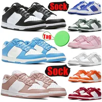Panda running shoes for mens womens UNC University Racer Blue Triple Pink Grey Fog Coast Syracuse Varsity Green men trainers sports sneakers runners size 36-48
