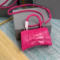 الرباط الوردي سوجاو كتف الكتف أكياس الفاخرة أعلى جودة حقائب اليد كبيرة السعة محفظة النساء مصمم أزياء جلدية أصلية