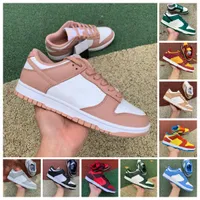 Rose Whunksb Zapatos casuales para hombres Mujeres SB Low Harvest Moon Unc Triple Blanco Blanco Wolf Fog Archeo Pink Bart Simpson Syracuse Sombra Designers Sneakers