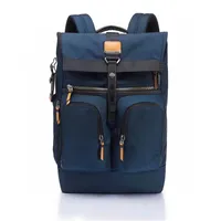 TUMI backpacks male female model 0232388D nylon with leather large-capacity waterproof computer backpack travel bag TU1