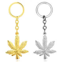 Kangang moda mücevher anahtarlık küçük bayanlar akçaağaç yaprağı şekil anahtar zinciri cazibe kolye anahtarlık erkekler kadın Noel hediyesi183e