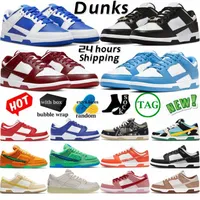 Panda Sneakers Designer Dunks SB Low l￤ssige Schuhe f￼r M￤nner Frauen Syrakus UNC Gai Grey Nebel Uni Green Mens Damen Outdoor Jogging Walking Sporttrainer