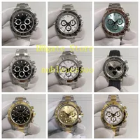 12 Style Mens Chronograph Watch Cal 4130 Movement Real Po Men's Ceramic Bezel 40mm116520 116519 116500ln 116500 116506 Aut2745