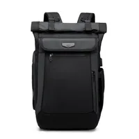 Ozuko New Men Backpack USB Зарядка рюкзаки для ноутбуков многофункционально