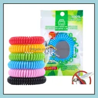 Pest Control Anti Mosquito Repellent Bracelet Bug Pest Control Repel Wrist Band Insect Keep Bugs Away For Adt Children Mix Color Soif Dhhkw