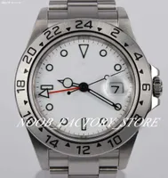 2 컬러 시계 슈퍼 품질 BP 공장 제조업체 V2 40mm 빈티지 16570 스테인리스 스틸 아시아 3186 자동 이동 기계 남성 시계 손목 시계