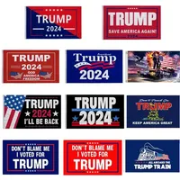 36 Styles Trump Flag 3x5 FT 2024 Election Flags Donald The Revenge Tour 150x90cm Banner B0905
