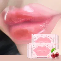 Collageen voedende lipmasker lipverzorging vocht fruit essentie anti verouderende labiale gel patch lippen patches