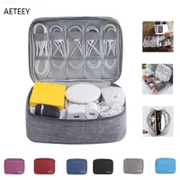 Boxes Packaging Storage Bags Digital Usb Gadget Organizer Charger Wires Cosmetic Zipper Stor J220825 J220906