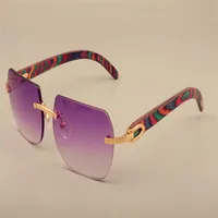 Прямой S новых роскошных цветных деревянных ног Солнцезащитные очки 8100906 Персонализированная мода натуральные деревянные солнцезащитные очки.