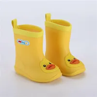 -Roof Boot Wellies Water Rain PVC Non-Slip Boots Children Boys Girls Four Seasons Rain Shoes Eur Size 24-312742