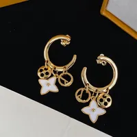 2022 New Farshion Classic Designer Earrings 18K Gold Dangle Chandelier Earring for Women Party Jewelry Gift236k