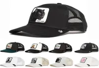 Berets Trendy Mesh Cap Animal Baseball Snapback Hip Hop Caps Personality St