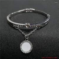 Link Bracelets Sublimation Women Fashion Heat Transfer Blank Bracelet Jewelry Consumables Supplies Arrvial 20pieces lot