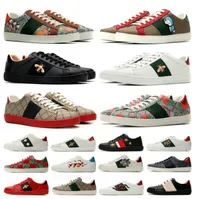 Designer sneaker casual skor l￥g topp Italien varum￤rke ess bin r￤nder sko promenad tr￤nare chaussures h￤ll hommes med l￥da