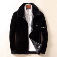 V￪tements de fourrure pour hommes Black High de qualit￩ vison velours de manteau chaud et de loisirs Marque une vari￩t￩ de styles Integrated Winter Mink 3xl 2xl