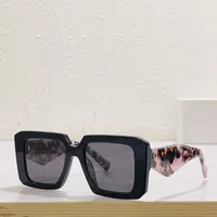 Солнцезащитные очки для дизайнеров, дамы, новое зеркальное зеркало Spr 23y уникальная мода с коробкой с коробкой.