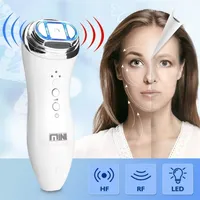 Yüz Masaj Mini Hifu Makinesi Kadınlar ve Vücut Çene Boyun Göz Profesyonel Gençleştirme Antidamlama Isı Up Güzellik Cihazı 220906