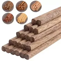 Japońskie naturalne drewniane pałeczki bambusowe Zdrowie bez lakieru wosku stołowego zastawa stołowa Hashi FY5561 906