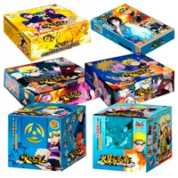 Kart Oyunları Orijinal Naruto Kart Koleksiyonu Naruto Sasuke Anime Karakter Koleksiyonu Kart TCG Masa Oyuncakları Aile Çocukları Noel Hediyeleri T220905