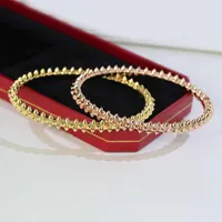316L Titanium Clash de Bangle Bracelet Lover Fashion Wedding Rose Gold