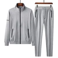 6xL Tracksuit Mens Sport Suits Running Wordswear Gym Clothing Gendging Men Jogger Set Litness Suit Gyms Track Sets Male236y