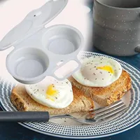 Яйцо инструментов Home Кухня Микроволновая печь круглая форма яйца. Парорело