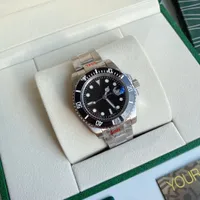 Oglądaj U1 Menów Automatyczne zegarki mechaniczne Ceramiki 40 mm pełne stali nierdzewne ślizgowe zegarowe zegarek Sapphire Super Luminous