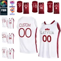 Отпечатано 2022 Eurobasket Latvia Basketball Dresse