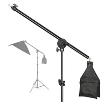 Tr￭pode accessoriDripods Photo Studio Ajustable en voladizo brazo transversal con bolsa de arena uso para accesorios de soporte de luz Extensi￳n ...