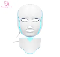 PDT Pon LED Facial Mask Skin Rejuvenation Podynamic Beauty Therapy 7 Colors Lights For Pigmentation Correction