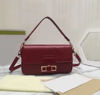 Bolsas de mujer TZ Patrón de color sólido en relieve Dauphine Fashion Fashion Simple Style Crossbody Bag PU Diseñador All-Match Diseñador Fashio