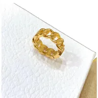 2021 Designer de moda Jóias Banda de ouro Letra Love Rings Hoop para Lady Women Party Wedding Copper Charm Lovers Gift Luxury Engage196t