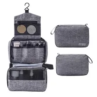 Cosmetic Bags Cases Men Women Hanging Multifunction Travel Organizer Toiletry Wash Make up Storage Pouch Beautician Folding Makeup 220905