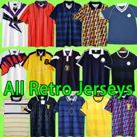 Soccer Jersey Scotland Special Football Shirt 1989 1990 Retro Classic Vintage Camiseta de Futbol 1988/89 Trening Leisure Shirt
