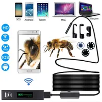 F150 Digital Inspection Tool Wifi Industrial Endoscope Borescope HD 8mm Wireless Wi-Fi Camera IP68 Waterproof for IPhone Android2685