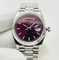 Роскошные мужские/женские модные 41 -мм часов автоматические механические 36 -мм дизайнерские женские бревенчатые часы 904L Стальная марка Мужские наручные часы Водные доказательства Montre de Luxe