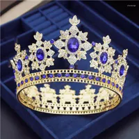 Coix de cheveux baroque hingestone metal cercle de mari￩e couronne reine king kingas diadem rond maride coiffure de mariage bijoux de mariage