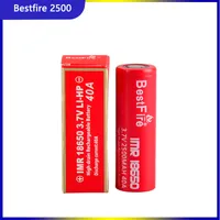 Bestfire BMR IMR 18650 2500mAh recarregável Lithium Vape Box Battery Authentic 40A 3.7V 0269002-01