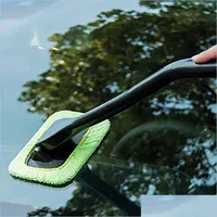 Squeeges Squeeges Microfiber Long Handle Car Window Cleaning Brush Windshield Cleaner Washable Styling Tools Drop Delivery 2021 Hom Dhuep