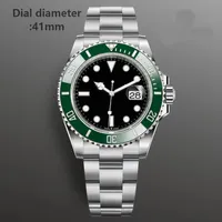 2022 automatic mechanical ceramics watches mens 41mm full stainless steel Gliding clasp Swimming wristwatches sapphire luminous watch good factory