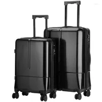 Чемоданы High Quanlity PC Suitcase Luggage Women Mens Mens Travel Trolleley Box Rolling Business Computer Sag Silent Universal Wheel